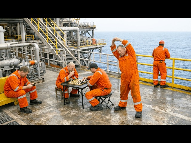 The Strange Weekends of Oil Rig Workers You Never Knew Existed