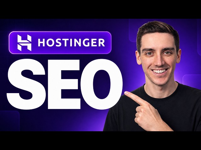 Hostinger Website Builder SEO Tutorial (How to Do SEO in Hostinger)