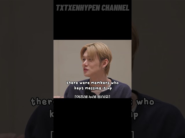 [TXT] The time Yeonjun got really mad at the members