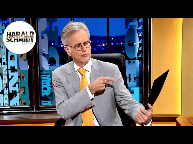Harald sucht den neuen Moderator für die Sat.1-Polit-Talkshow | Die Harald Schmidt Show (ARD)