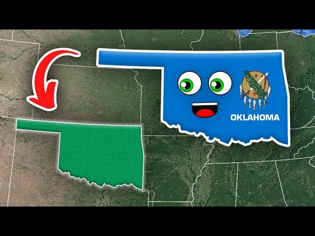 Oklahoma - Counties and Geography | 50 States of America
