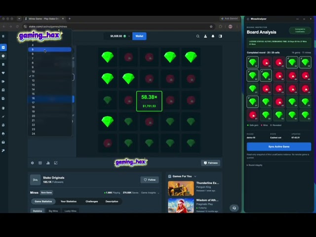 Stake Mines Predictor 100% Accuracy #stake #mines #games #rainbet