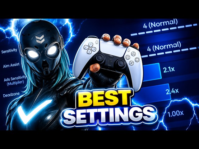 *NEW* BEST UNREAL Controller SETTINGS For Chapter 7 For Exponential & Linear! (PS5/XBOX/PS4/PC)