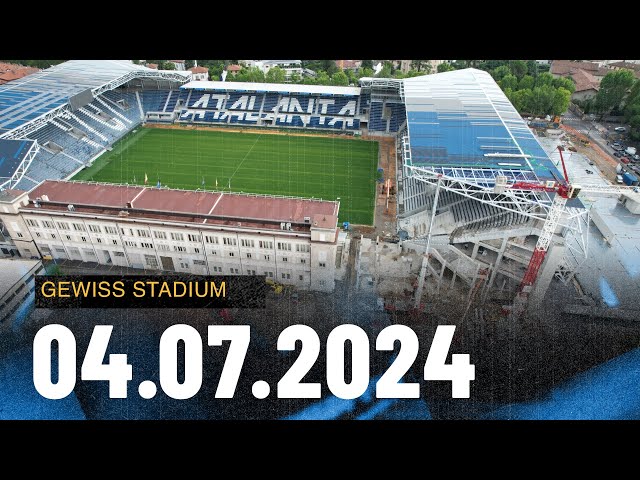 Gewiss Stadium: prende forma l'ultimo spicchio 🚧🏟