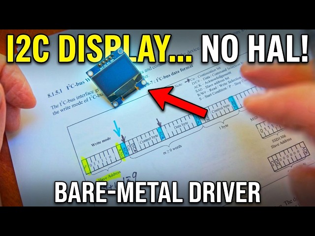 SSD1306 OLED Won't Display? Here's Why (Bare-Metal I2C)