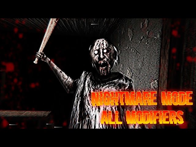 Granny Forsaken All Modifiers In Nightmare Mode