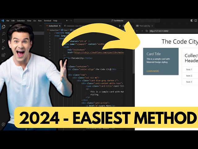 Get Live HTML Preview in VSCode (2026) - Live Server Tutorial Visual Studio Code