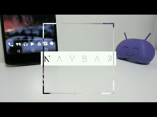 Customize Android Navigation Bar
