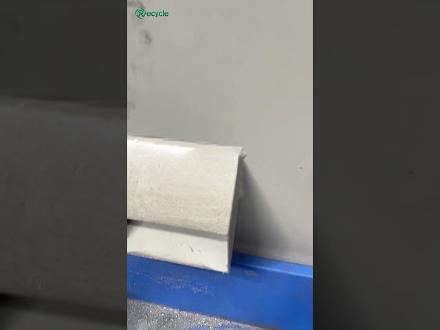 Use electrostatic sorting machine to separate Aluminum powder.#aluminum #electrostatics