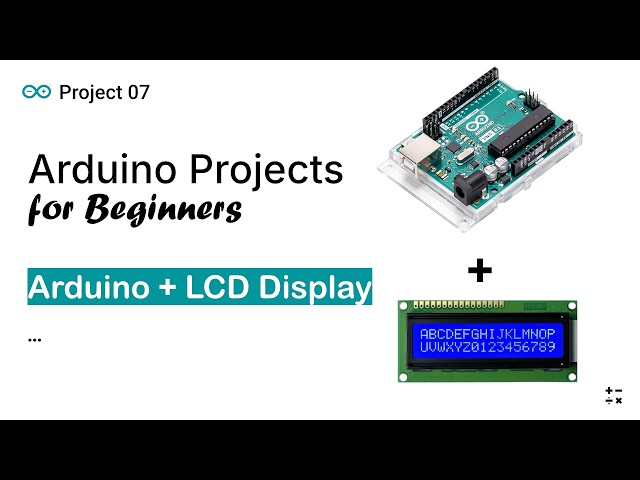 How to connect various LCD Display with Arduino | Arduino tutorials for Beginners 7