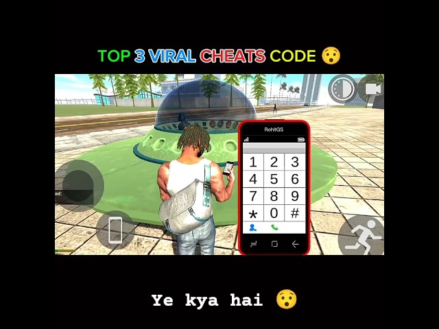 TOP 3 VIRAL CHEAT CODES 😯🔥 | INDIAN BIKE DRIVING 3D #shortfeeds