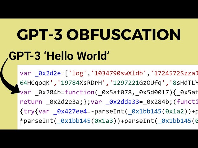 Obfuscating Python Code with GPT-3