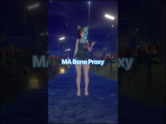 Adding MA Bone Proxy in #unity #vrchat #vrchat #modularavatar