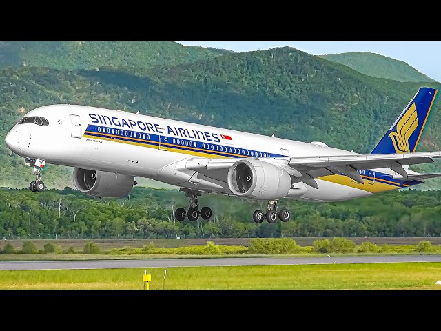 60 MINS of Plane Watching at Cairns Airport 🇦🇺