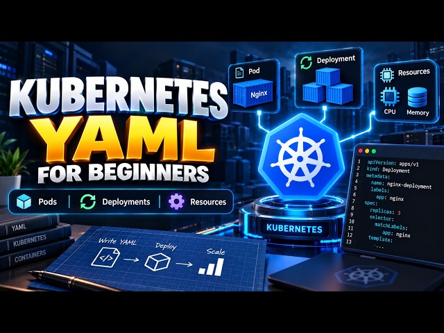 Kubernetes YAML Tutorial for Beginners | Pods, Deployments & Resources Explained