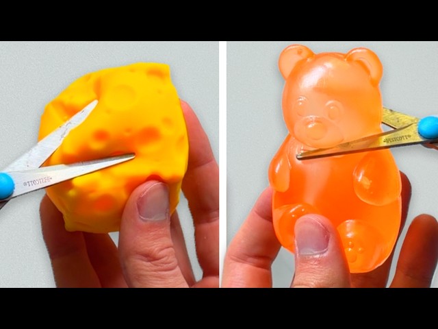 Cutting Open Squishies To Make Slime | Slime Challenge