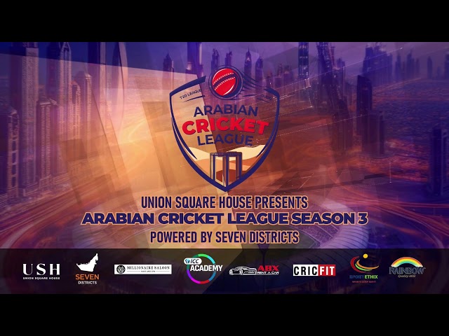 Fly Emirates vs GHK Properties CC I LIVE I Match 12 I USH Presents ACL Powered by Seven Districts