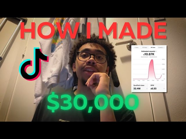 How I Made $30,000 With TikTok Creativity Program (2024 Reflection)