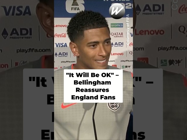 Bellingham on England's Draw: Don't Get Het Up #shorts