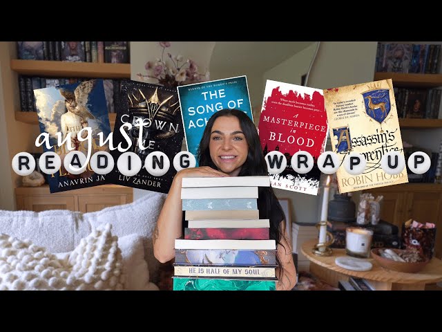 every book I read in August (& what I rated them!) no spoilers 📖🌟