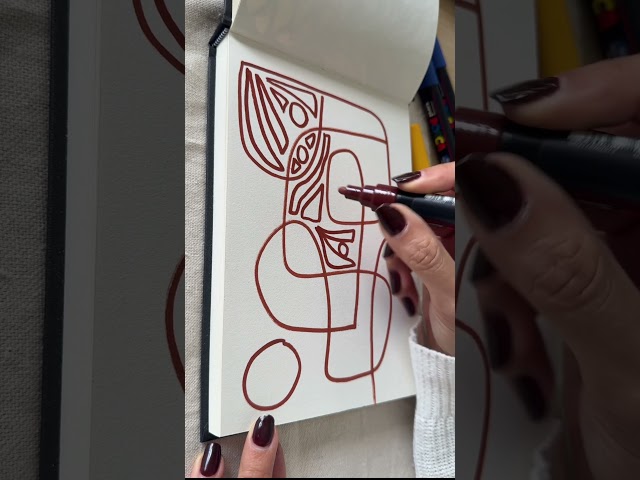 Calm your nervous system  #mindfulart #relaxartonline #stressrelief #easyart
