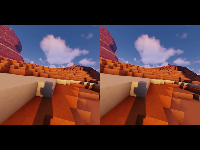 [3D] Vivecraft 1.19 + Terralith - Gameplay with Shaders (Minecraft VR - Part 1+2)