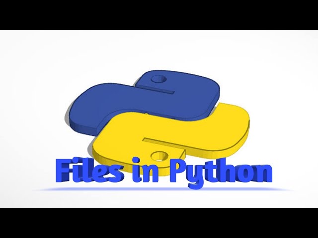 Files in Python