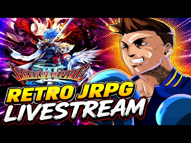 Fortexfiend is live! Come chill with me! Retro JRPG time with Breath of Fire 3!