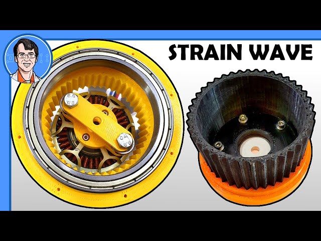 Experimental Harmonic Drive Reducer - 3D Printed