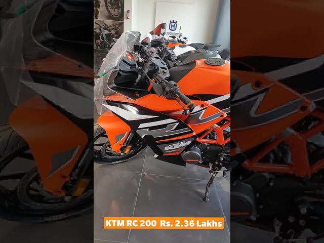 KTM RC 200 Price ππ₯πΈπ― #shorts