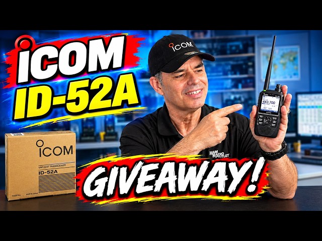 ICOM ID-25A and Richardson Baseball Cap Giveaway!