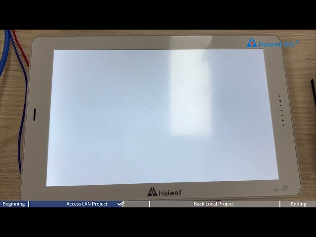How to Access Lan Project through Haiwell intelligent HMI
