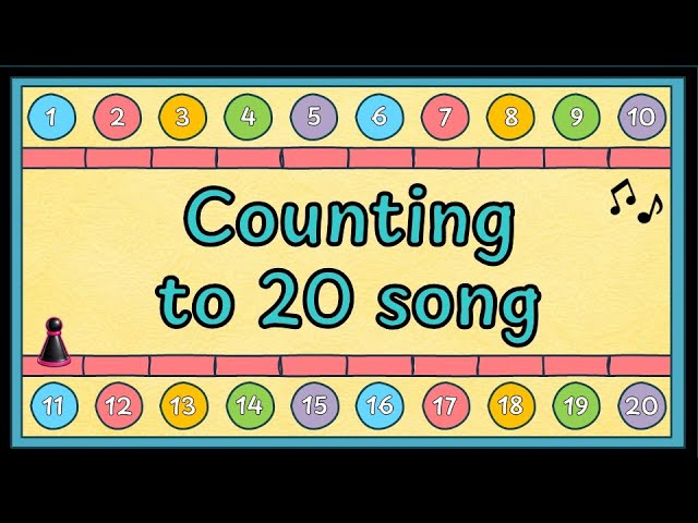 Counting to 20 Song | Number Recognition for Kids