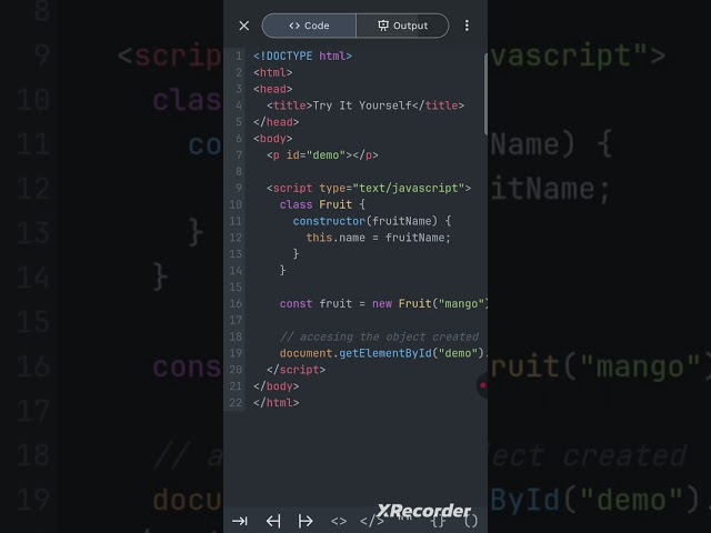 Js Class #javascript #coding