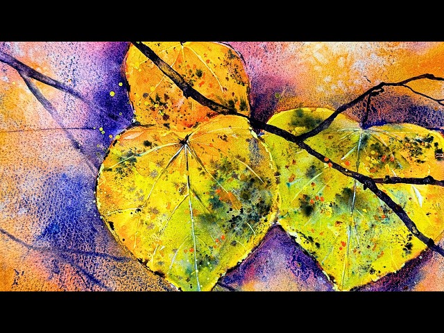 Beginners Guide To Experimenting in Watercolour Painting