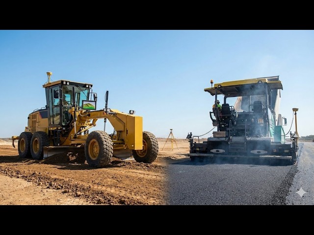 Machine Control Systems: Automated Grading and Paving