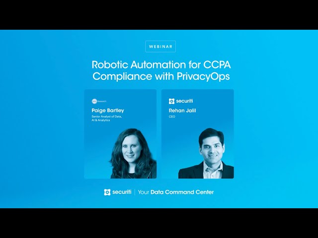 Preparing for CCPA: Enhancing Data Security and Compliance