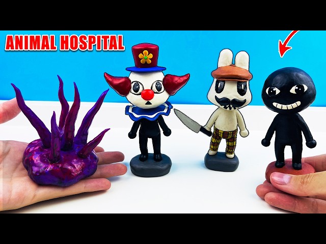 Making Anomaly Animal Hospital Roblox with Clay