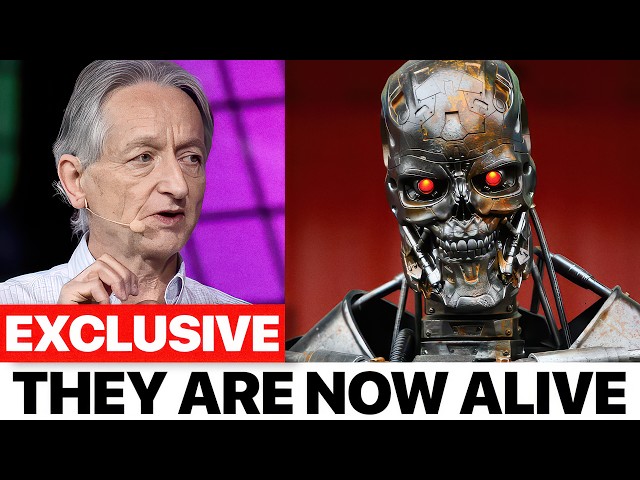 Godfather of AI : Why AI Will Blackmail Us To Survive - Geoffrey Hinton