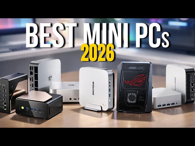 [Top 5] Best Mini PCs of 2026 - Best Mini Computers for Gaming, Editing and Working