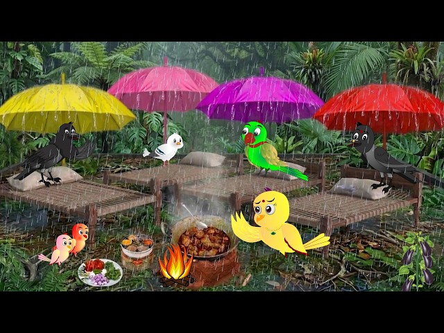 Cartoon | Ranu Chidiya Cartoon | Story of Ranu Chidiya | Bird and Crow Episode | Tuni Bird Cartoon