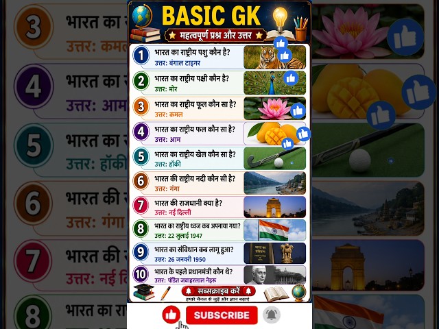 😱 99% लोग नहीं बता पाए | GK Quiz #Shorts #GKQuiz #Generalknowledge