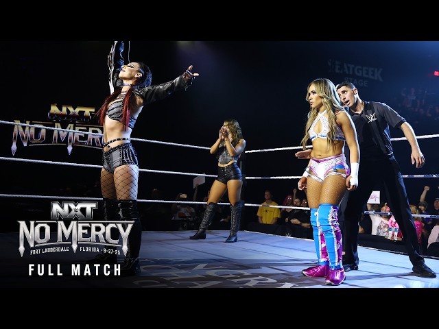 FULL MATCH: Jacy Jayne vs. Lola Vice | NXT Women’s Title Match: NXT No Mercy 2025