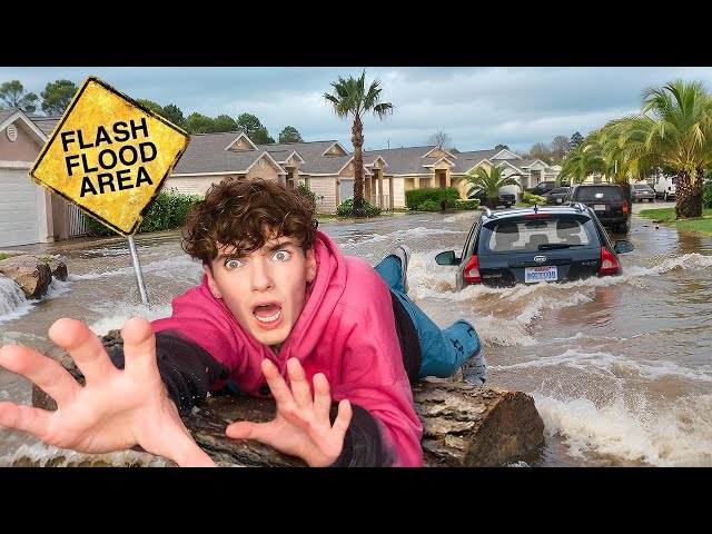 STUCK in a flash flood! (LOS ANGELES)