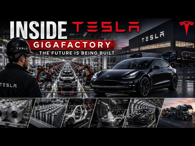 Inside Tesla Gigafactory | How Tesla Cars Are Made | Full Factory Tour 4K Documentary
