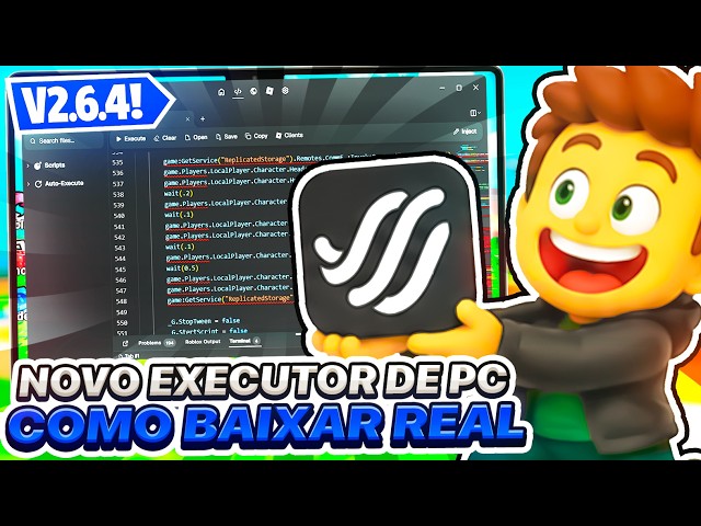 NEW! FREE REAL PC EXECUTOR NO BAN! ✅ HOW TO DOWNLOAD and USE ROBLOX PC SCRIPTS!
