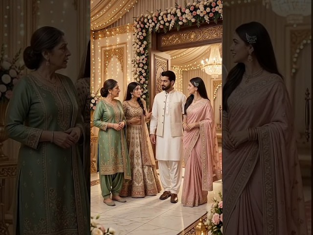 Bahu Ki Pink Saree Ne Sabko Hairan Kar Diya 💗 Saas aur Naand ke chalaki 😱