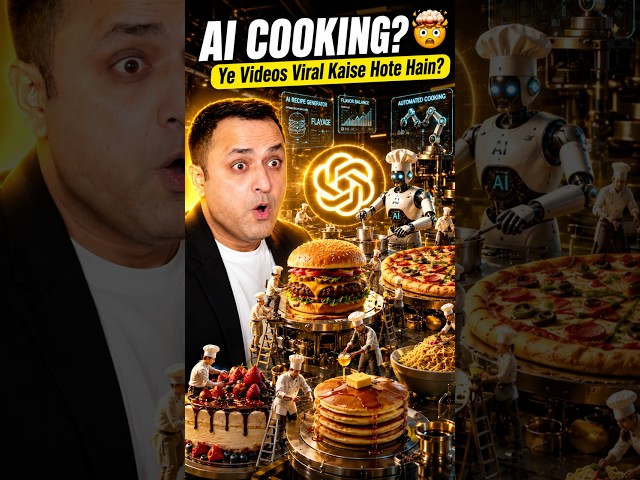 How to Make Viral AI Miniature Cooking Videos 🤯 | AI Tutorial