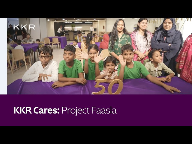 KKR Cares: Project Faasla
