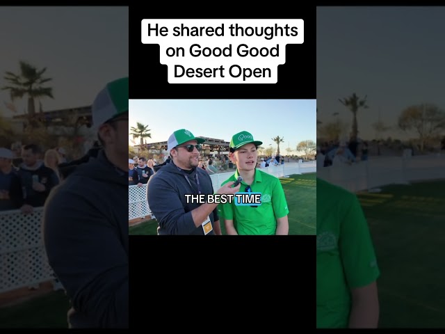 Is this aura? #golf  #golfleaderboard #golfswing #maddoxbatson #youtubegolf #golfer #goodgood